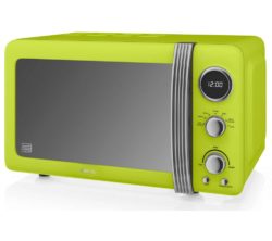 SWAN  Retro SM22030LN Solo Microwave - Lime
